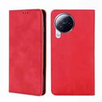 For Xiaomi Civi 3 5G Skin Feel Magnetic Leather Phone Case(Red)