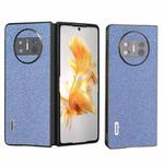 For Huawei Mate X3 ABEEL Diamond Black Edge Phone Case(Sapphire Blue)