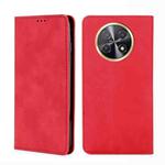 For Huawei Enjoy 60X Skin Feel Magnetic Leather Phone Case(Red)