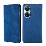 For Huawei Enjoy 60 Pro / nova 11i Skin Feel Magnetic Leather Phone Case(Blue)