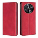 For Huawei nova 12i 4G Skin Feel Magnetic Leather Phone Case(Red)