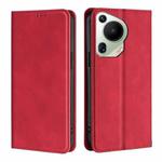 For Huawei Pura 70 Ultra Skin Feel Magnetic Leather Phone Case(Red)