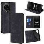 For Huawei nova 14 5G Skin Feel Magnetic Leather Phone Case(Black)