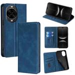 For Huawei nova 14 Pro 5G Skin Feel Magnetic Leather Phone Case(Blue)