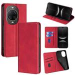 For Huawei nova 14 Ultra 5G Skin Feel Magnetic Leather Phone Case(Red)