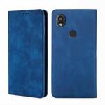 For Kyocera Digno SX3-KYG02 Skin Feel Magnetic Leather Phone Case(Blue)