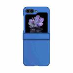 For Samsung Galaxy Z Flip5 Skin Feel PC Phone Case with Hinge(Blue)