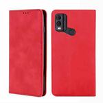 For Nokia C22 Skin Feel Magnetic Leather Phone Case(Red)