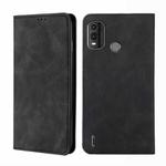 For Nokia G11 Plus Skin Feel Magnetic Leather Phone Case(Black)