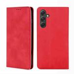 For Samsung Galaxy A54 5G Skin Feel Magnetic Leather Phone Case(Red)