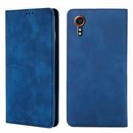 For Samsung Galaxy Xcover 7 5G Skin Feel Magnetic Leather Phone Case(Blue)