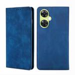 For OnePlus Nord CE 3 Lite 5G Skin Feel Magnetic Leather Phone Case(Blue)