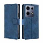 For Infinix Note 30 VIP 5G Skin Feel Crocodile Magnetic Clasp Leather Phone Case(Blue)
