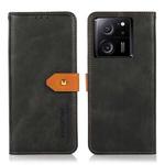 For Xiaomi 13T / Redmi K60 Ultra KHAZNEH Cowhide Texture Flip Leather Phone Case(Black)