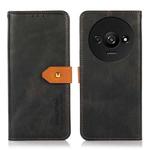 For Xiaomi Redmi A3 KHAZNEH Cowhide Texture Flip Leather Phone Case(Black)