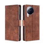 For Xiaomi Civi 3 5G Skin Feel Crocodile Magnetic Clasp Leather Phone Case(Brown)