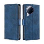 For Xiaomi Civi 3 5G Skin Feel Crocodile Magnetic Clasp Leather Phone Case(Blue)