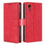 For Samsung Galaxy Xcover 7 5G Skin Feel Crocodile Magnetic Clasp Leather Phone Case(Red)