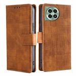 For OnePlus Ace 3 Pro 5G Skin Feel Crocodile Magnetic Clasp Leather Phone Case(Brown)