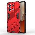 For Xiaomi Redmi Note 13 Punk Armor 2 in 1 PC + TPU Phone Case(Red)