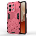 For Xiaomi Redmi Note 13 Punk Armor 2 in 1 PC + TPU Phone Case(Light Red)