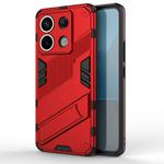 For Xiaomi Redmi Note 13 Pro+ Punk Armor 2 in 1 PC + TPU Phone Case(Red)