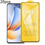 For Realme C71 India 25pcs 9D Full Glue Screen Tempered Glass Film