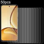 For Realme P3x / Narzo 80x 50pcs 0.26mm 9H 2.5D Tempered Glass Film