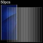 For ZTE Axon A41 Ultra 5G 50pcs 0.26mm 9H 2.5D Tempered Glass Film