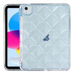 Diamond Texture TPU Airbag Tablet Case For iPad 10th Gen 10.9 2022(Blue)