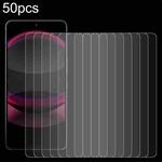 For Sharp Aquos R8 Pro 50pcs 0.26mm 9H 2.5D Tempered Glass Film