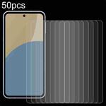 For Sharp Aquos Sense9 50pcs 0.26mm 9H 2.5D Tempered Glass Film