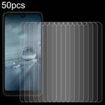 For Sharp  Aquos wish2 50pcs 0.26mm 9H 2.5D Tempered Glass Film
