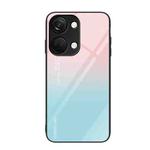 For OnePlus Ace 2V Colorful Painted Glass Phone Case(Blue Sky)