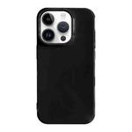 For iPhone 14 Pro Shockproof Solid Color TPU Phone Case(Black)