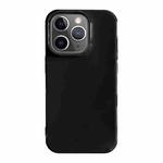 For iPhone 11 Pro Max Shockproof Solid Color TPU Phone Case(Black)