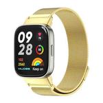 For Redmi Watch 3 Mijobs Milan Magnetic Metal Watch Band(Gold)