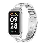 For Redmi Band 2 Mijobs Metal Shell + Three-Bead Stainless Steel Watch Band(Silver)