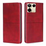 For Infinix Note 40 Pro 5G Cow Texture Magnetic Leather Phone Case(Red)