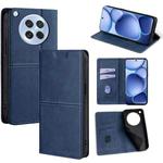For OPPO Find X8s 5G Cow Texture Magnetic Leather Phone Case(Blue)