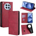 For OPPO Find X8s 5G Cow Texture Magnetic Leather Phone Case(Red)