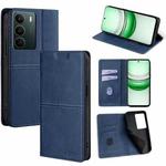 For Realme C71 4G Cow Texture Magnetic Leather Phone Case(Blue)