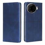 For Tecno Camon 30 Pro 5G Cow Texture Magnetic Leather Phone Case(Blue)