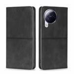 For Xiaomi Civi 3 5G Cow Texture Magnetic Leather Phone Case(Black)