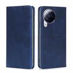 For Xiaomi Civi 3 5G Cow Texture Magnetic Leather Phone Case(Blue)