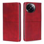 For Xiaomi Civi 4 Pro Cow Texture Magnetic Leather Phone Case(Red)