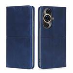 For Huawei nova 11 Pro 4G / 11 Ultra 4G Cow Texture Magnetic Leather Phone Case(Blue)