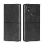 For Kyocera Digno SX3-KYG02 Cow Texture Magnetic Leather Phone Case(Black)