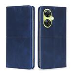 For OnePlus Nord CE 3 Lite 5G Cow Texture Magnetic Leather Phone Case(Blue)