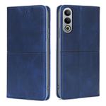 For OnePlus Nord CE4 Cow Texture Magnetic Leather Phone Case(Blue)